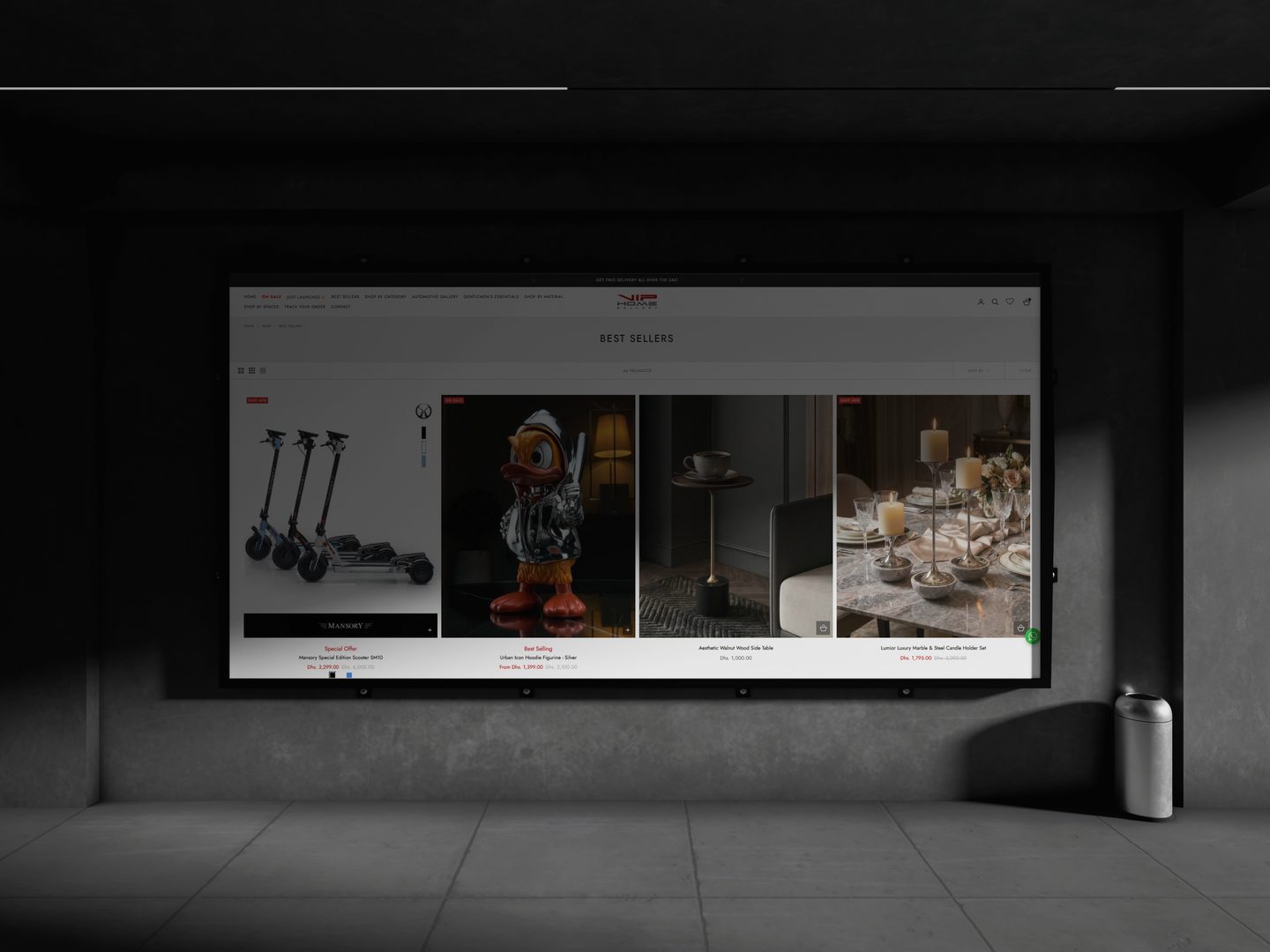 Luxury Product Grid