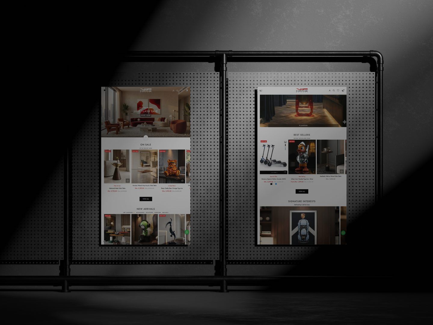 Luxury E-commerce Dashboard